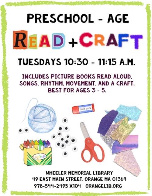 Preschool-Age Read and Craft