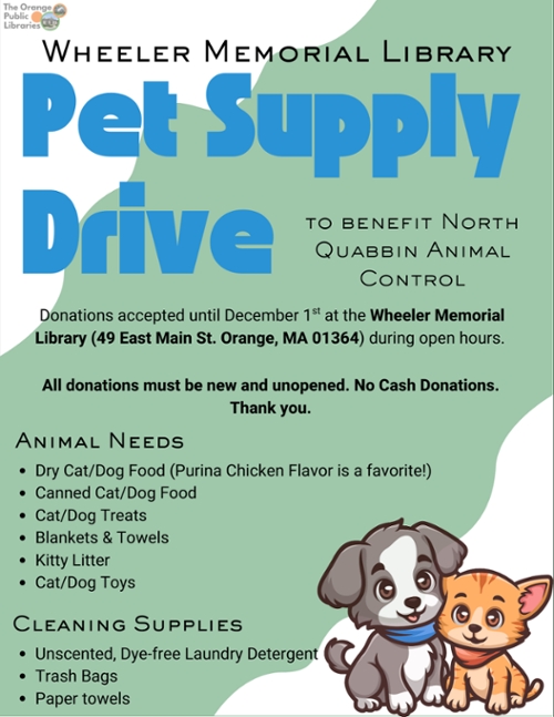 Pet Supply Drive