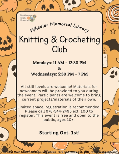 Knitting and Crocheting Club