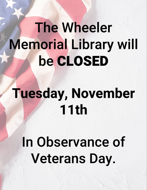 CLOSED FOR VETERANS DAY