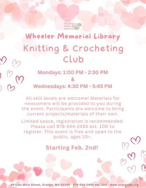Knitting and Crocheting Club