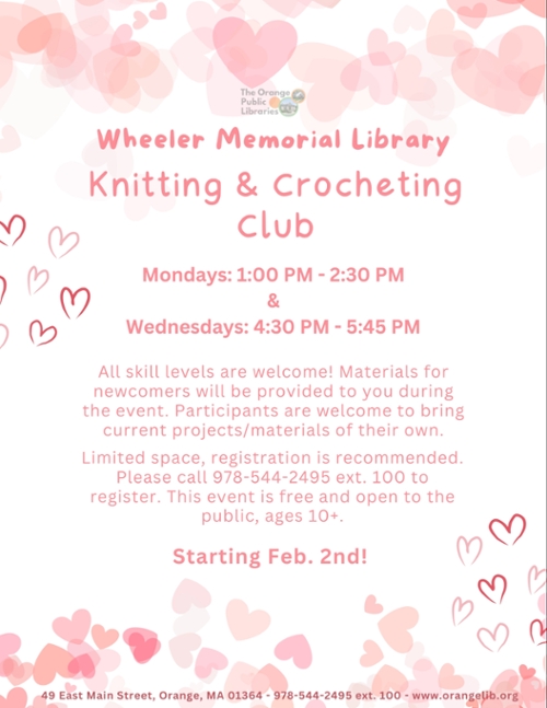 Knitting and Crocheting Club